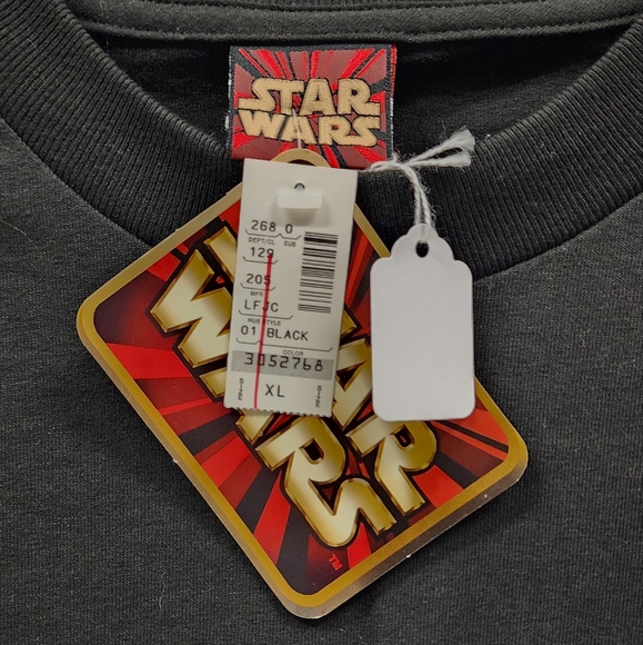 Vintage 1999 Star Wars Episode 1 T-Shirt Darth Maul Sith XL NWT Deadstock - Picture 9 of 10